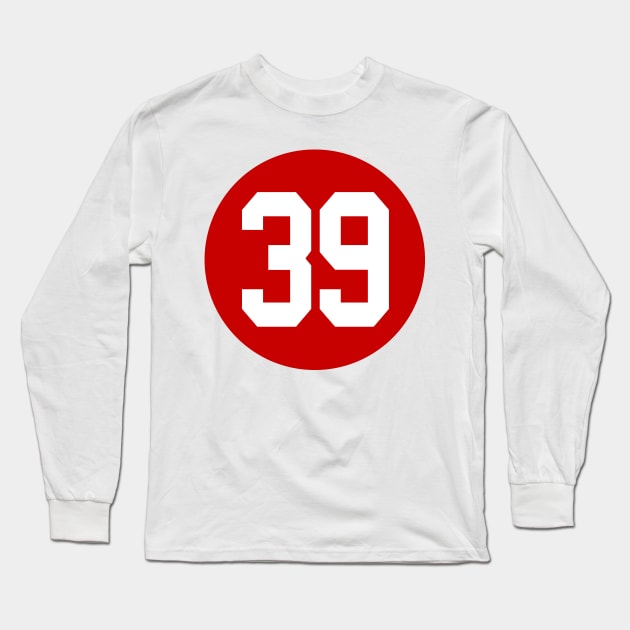 Detroit Red Wings Mantha Long Sleeve T-Shirt by naesha stores